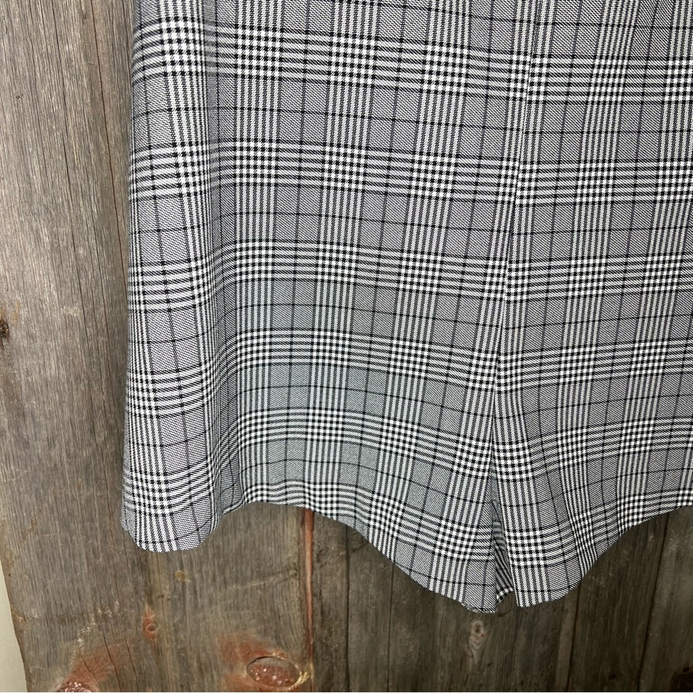 Urban Outfitters Glenn Plaid Off The Shoulder Romper Size 6 - Picture 7 of 13